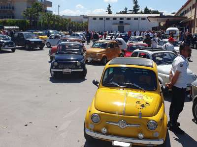 ...sino ad arrivare alla cantina vinicola Crifo, sponsor del raduno